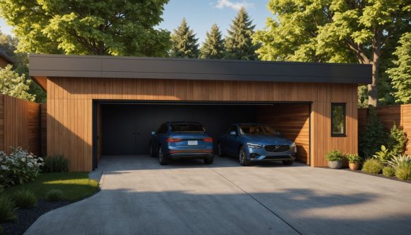 Garage voiture en bois : l'alliance parfaite entre style et protection