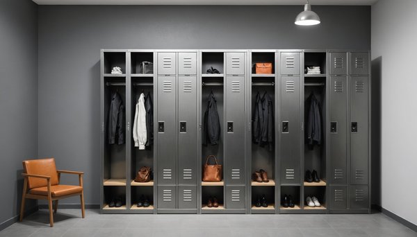 Optez pour un casier métal vestiaire : pratique et tendance