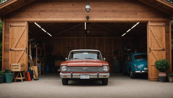 Garage voiture en bois : l'alliance parfaite entre style et protection