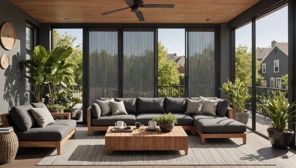 Réduire la température de votre terrasse avec des stores sur mesure